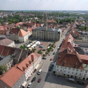 Hauptmarkt mit Rathaus Großenhain