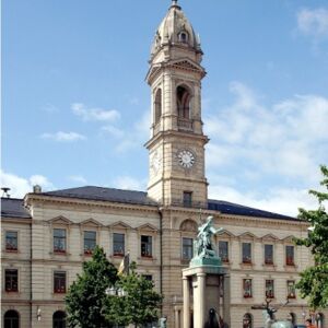 Rathaus mit Dianabrunnen