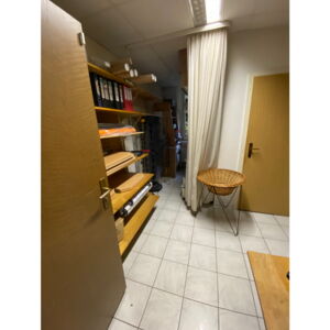 Innenansicht des Lagerraums im Leerstand am Kirchplatz