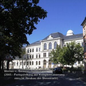 Hauptgebäude des Werner-von-Siemens Gymnasiums