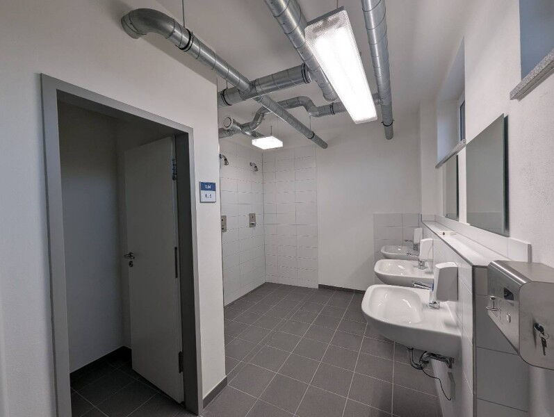 Innenansicht der neuen Judohalle in Großenhain, Aufnahme Stadtverwaltg. Großenhain, 13.04.2026