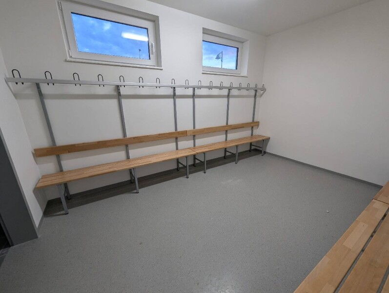 Innenansicht der neuen Judohalle in Großenhain, Aufnahme Stadtverwaltg. Großenhain, 13.04.2026