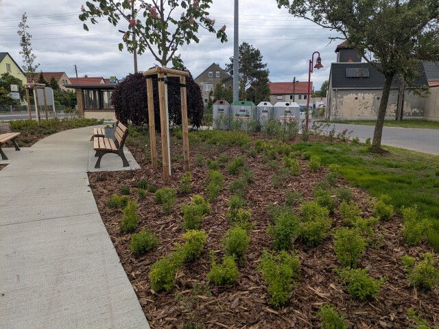 Umgestaltung Dorfanger Folbern