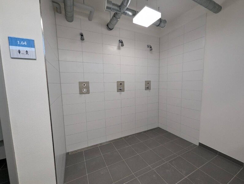 Innenansicht der neuen Judohalle in Großenhain, Aufnahme Stadtverwaltg. Großenhain, 13.04.2026