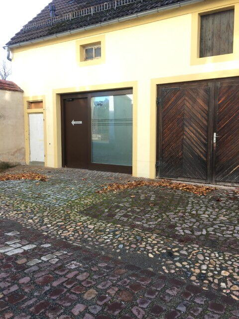 : Umnutzung ehemalige Garage zu einer barrierefreien, öffentlichen Toilettenanlage im Areal „Altes Schloss Zabeltitz“