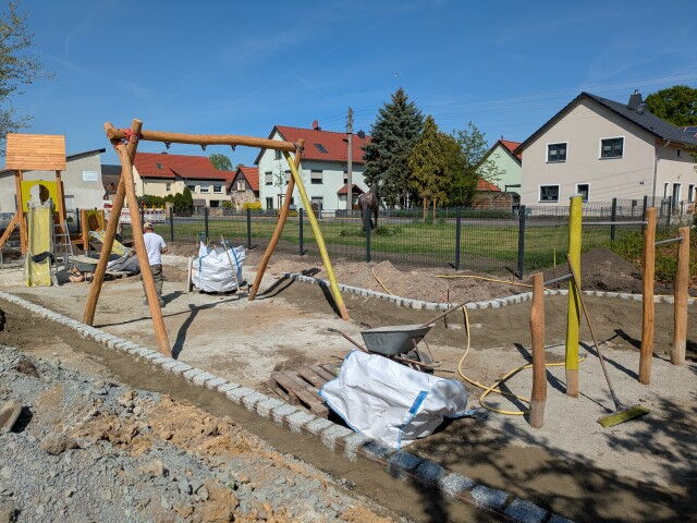 Umgestaltung Dorfanger Folbern