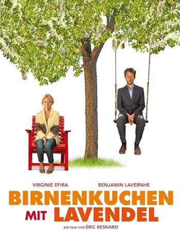 Birnenkuchen mit Lavendel