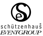 Firmenlogo. In einem schwarzen Kreis stehen ein großes S und ein kleines e. Darunter steht: schützenhaus EVENTGROUP